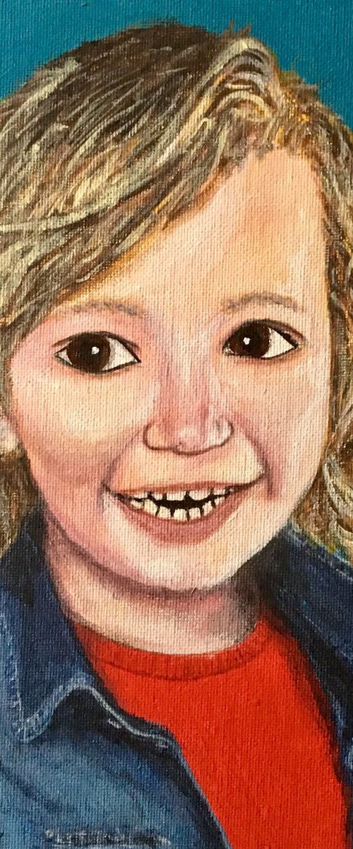 Portrait Of A Toddler by Robbie Potter