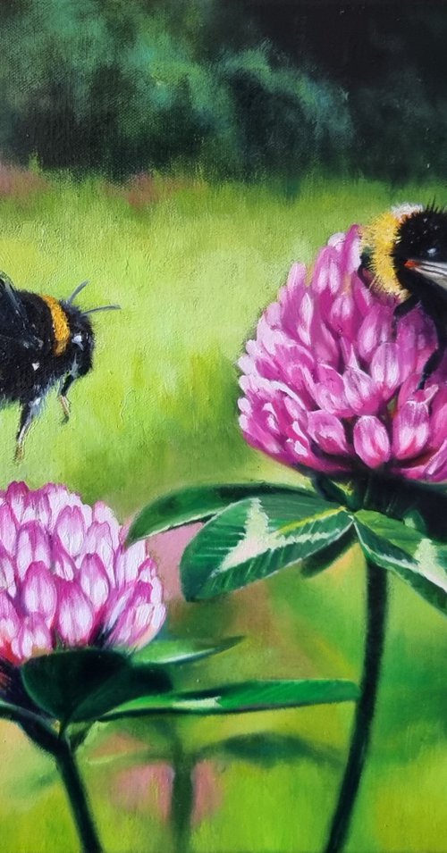 "In the meadow"   peonies flower 2022 by Anna Bessonova (Kotelnik)