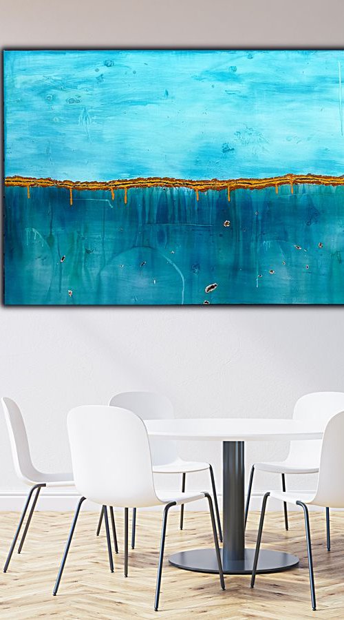 Zeitgeist - Extra Large Artwork - Free Shipping  ! by Branisa Beric