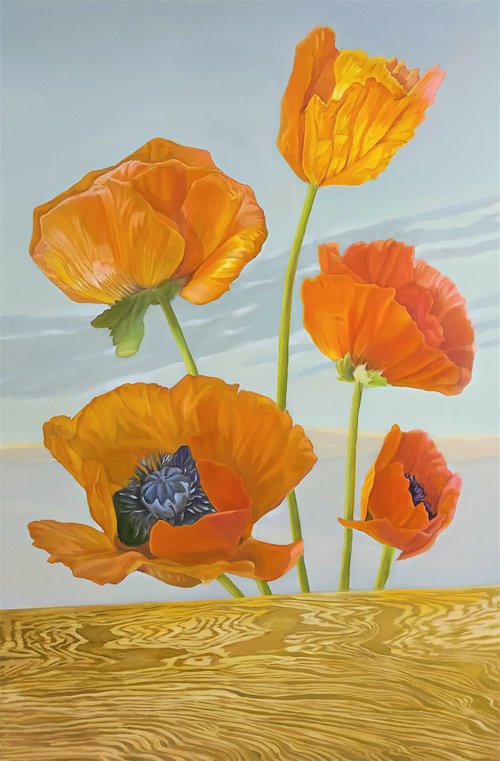 Poppies by Michael Lupa