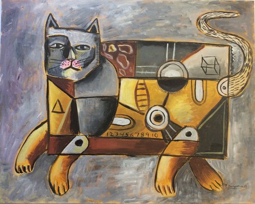The Worried Cat by Roberto Munguia Garcia
