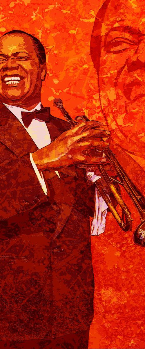 SATCHMO....HOTTER THAN THAT by Stephen Slack