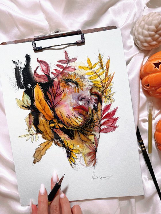 Eyes of Falling Leaves