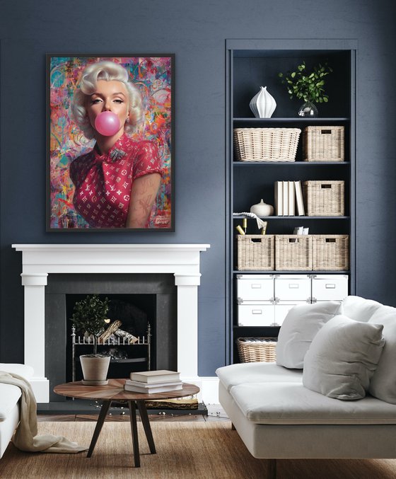 Marilyn Monroe in Red