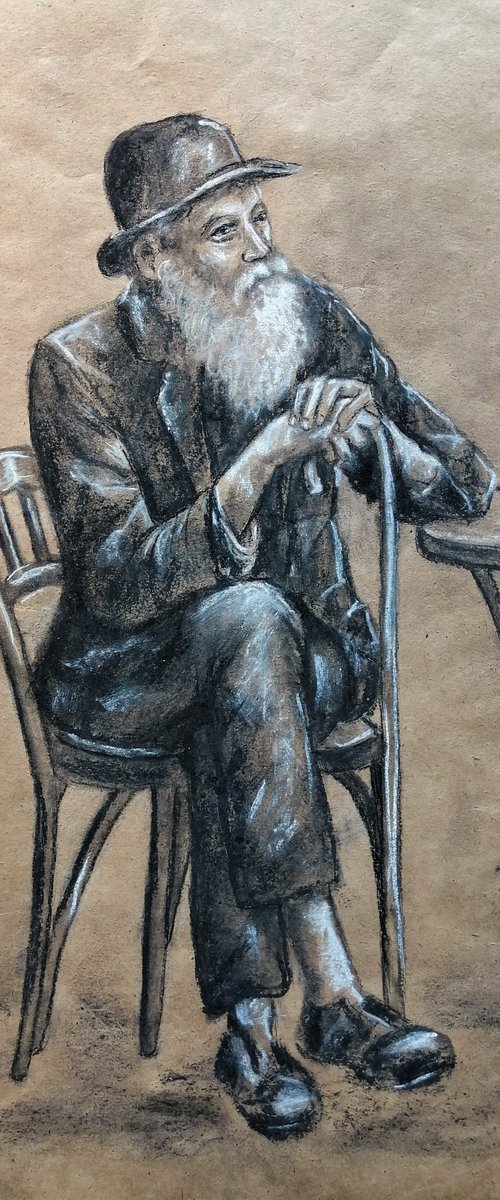 Old man by Mateja Marinko