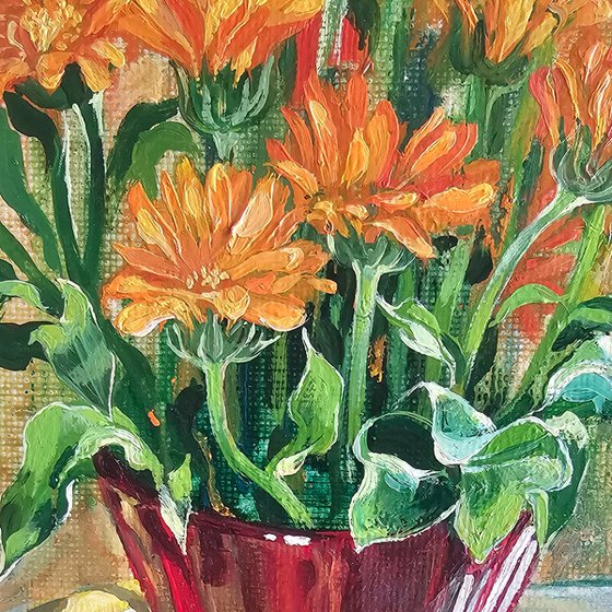 Orange Marigolds