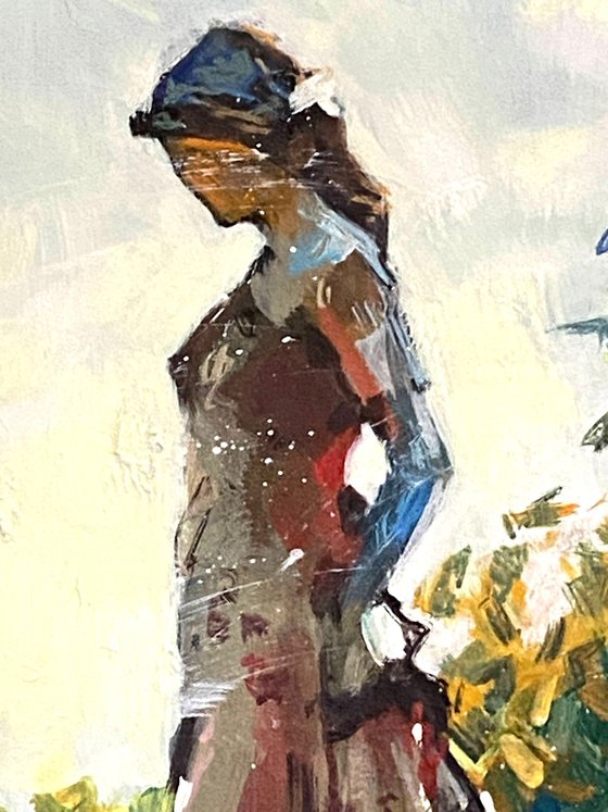 A Quiet Moment in the Garden