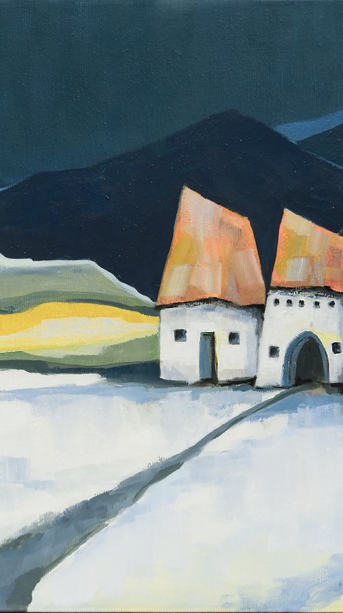 On a cold winter night by Aniko Hencz