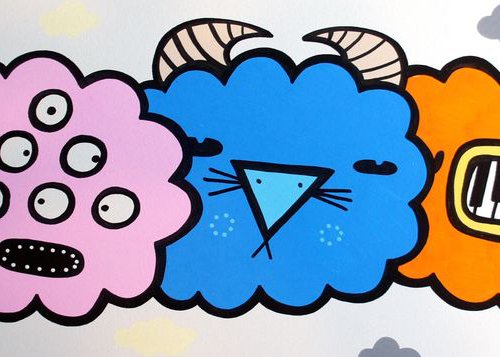 Rainbow Clouds by Kev Munday