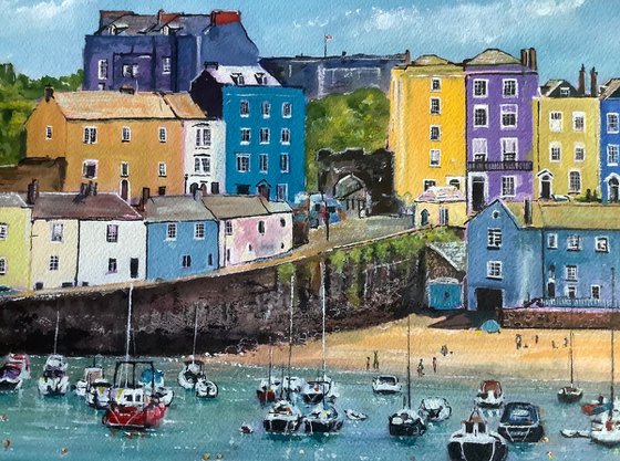 Tenby harbour