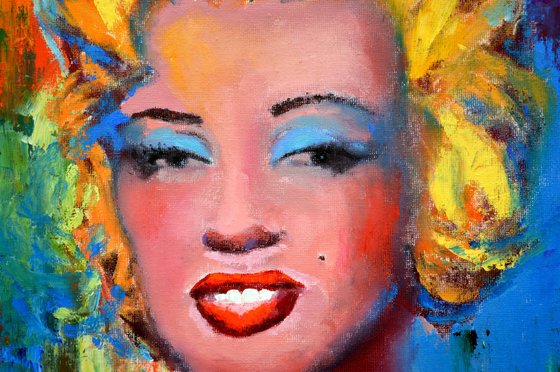 Marilyn smiles