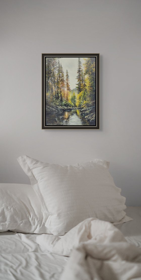 Picturesque Pine Wood