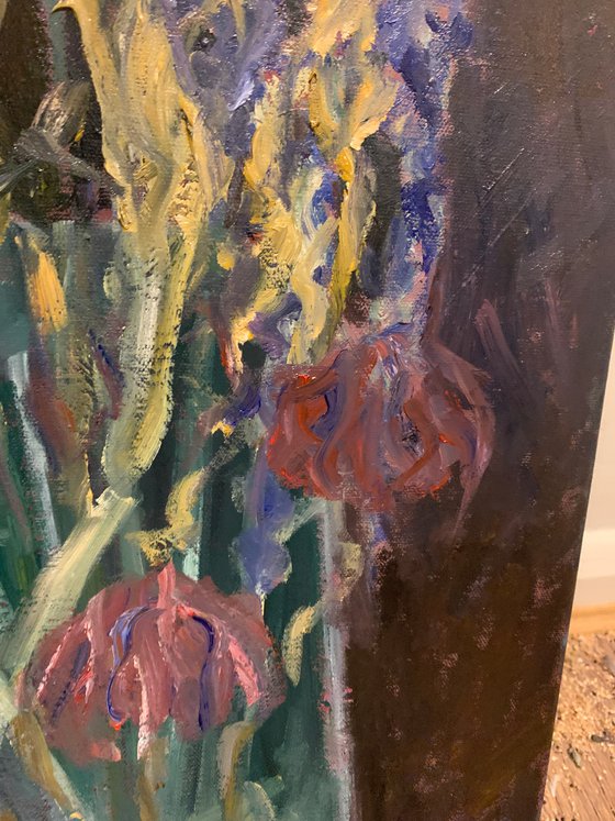 Wilted Flowers In A Vase