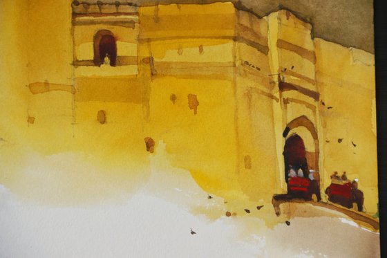 Jaipur yellows, summer light 2