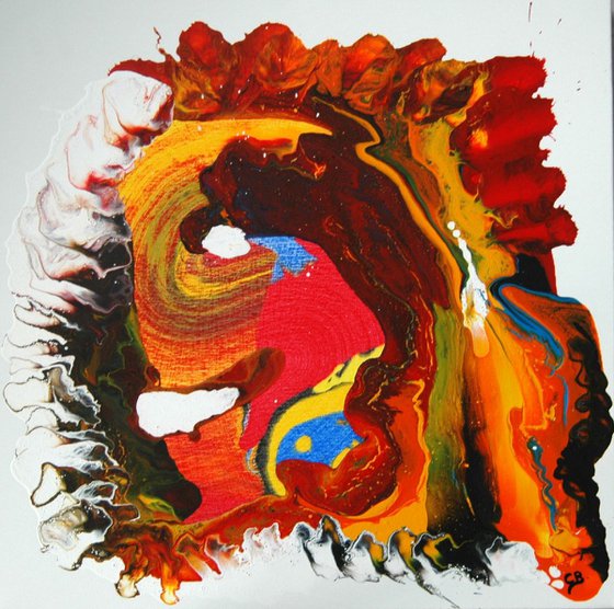 Abstract on canvas 111