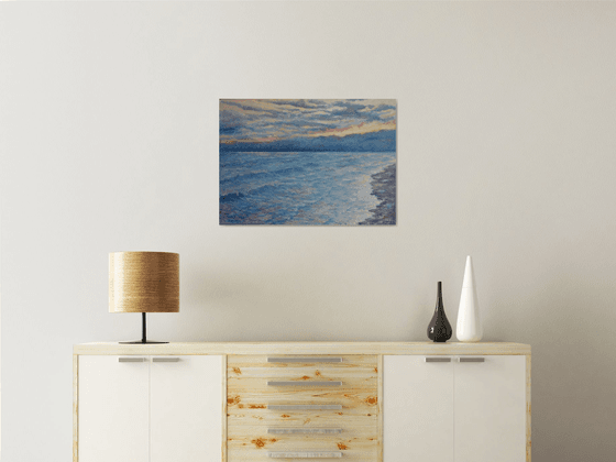 Seascape, Sea Stories - Evening on the Sea.