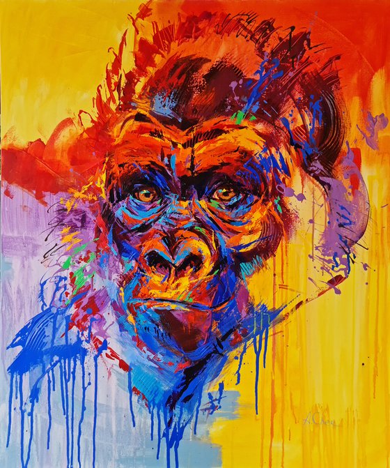 GORILLA | 120 x 100cm