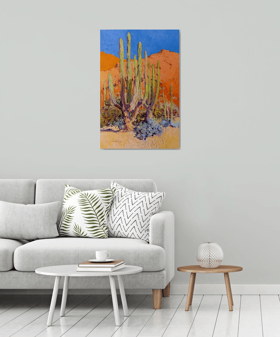 Cactuses in the Desert