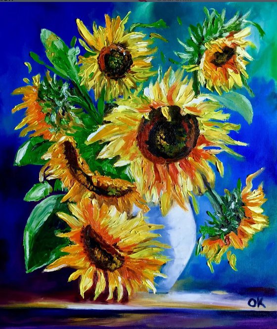 BOUQUET OF SUNFLOWERS