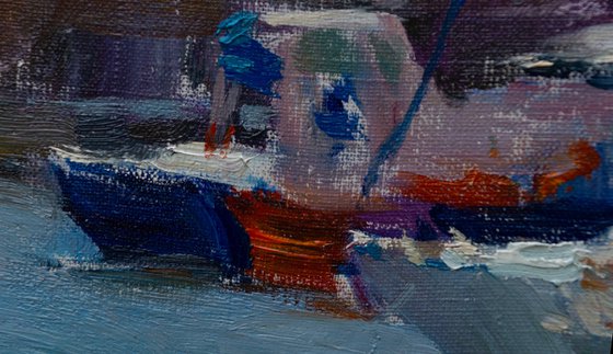 The Cyclops Rocks – Original Oil Painting