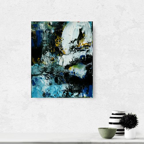 Enigma 5 - Abstract Painting  by Kathy Morton Stanion by Kathy Morton Stanion