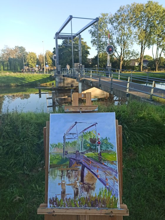 The drawbridge in Coevorden 3