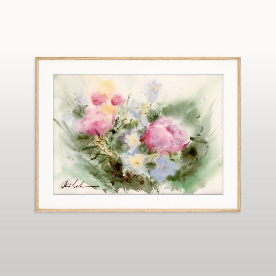 Peonies Bouquet