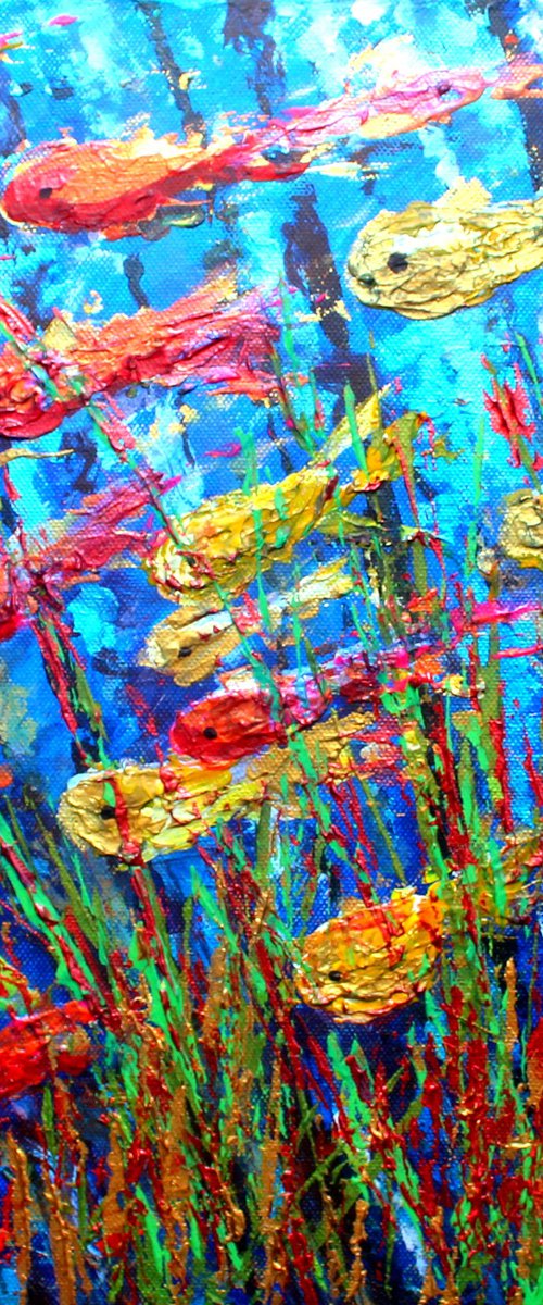 Blue Reef I by Paul J Best