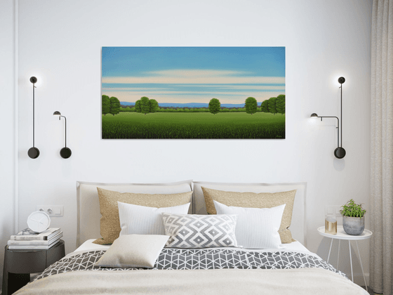 Peaceful Day - Blue Sky