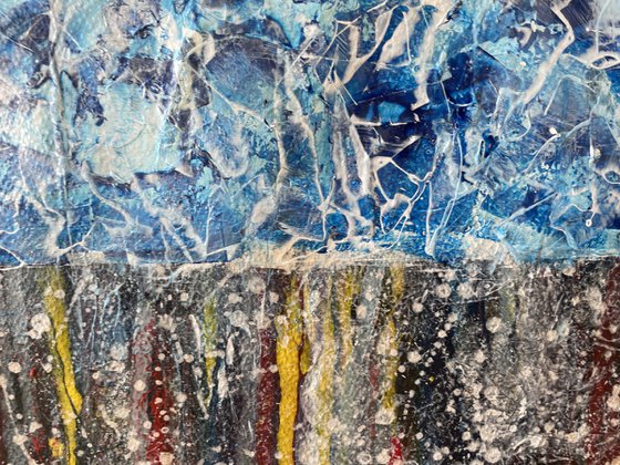 Blue and Colors Landscape