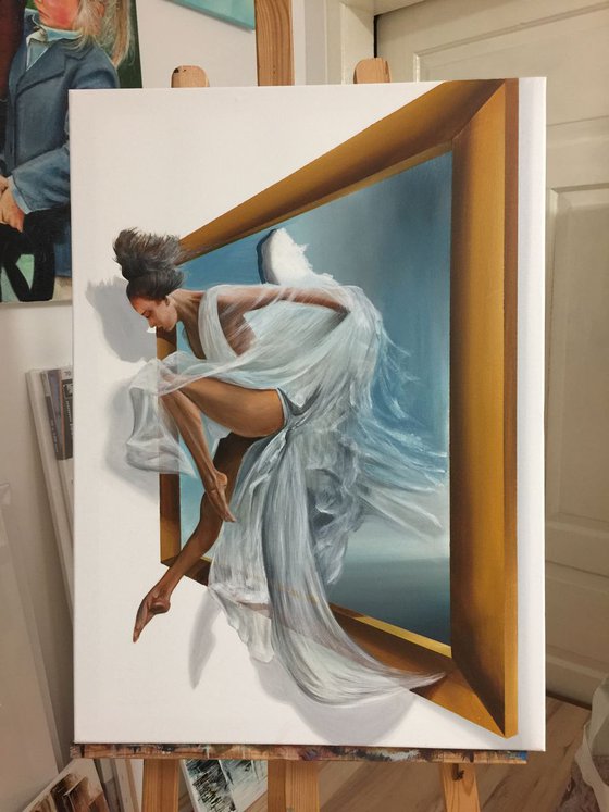 3D ballerina. Eka Peradze Art