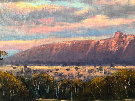 Sunset on Mt Arapiles Vic