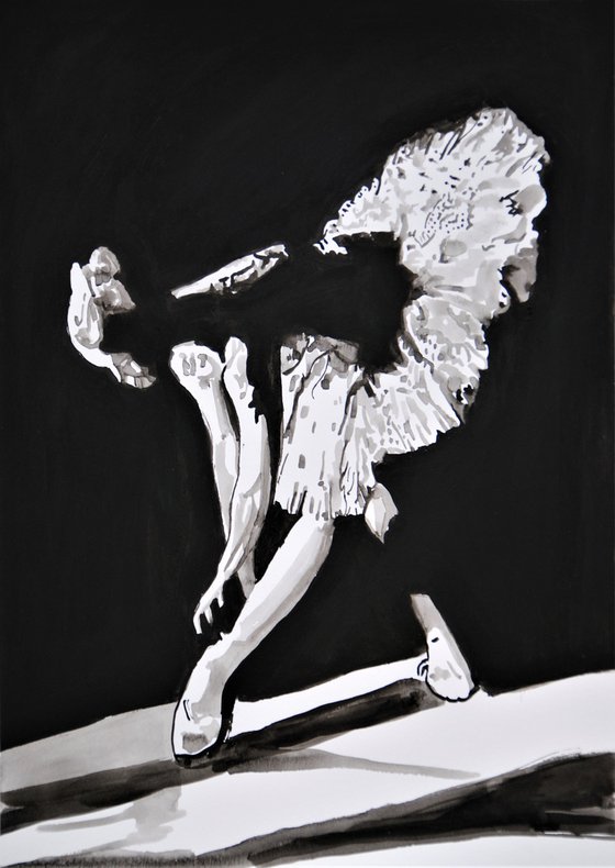 Ballerina #5 ID/ 42 x 29.7 cm