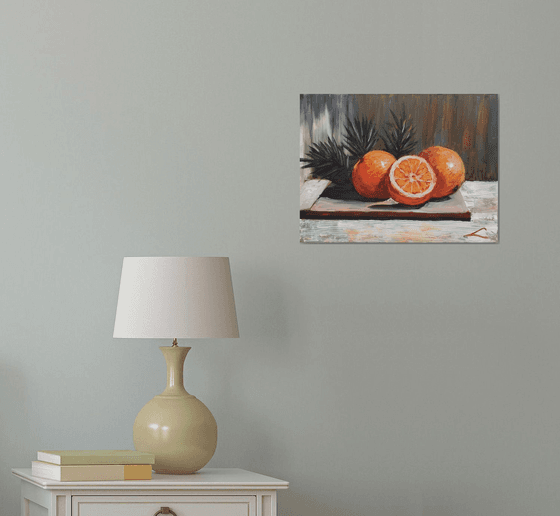 Composition with oranges