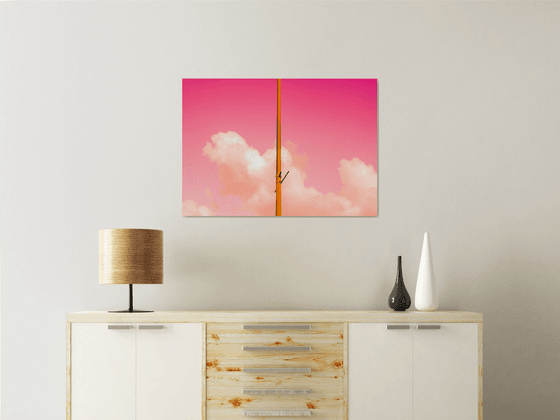 The Pink Half | Limited Edition Fine Art Print 1 of 10 | 75 x 50 cm