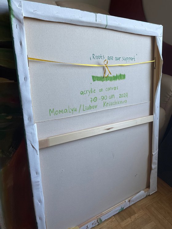 Roots Are Our Support. Diptych