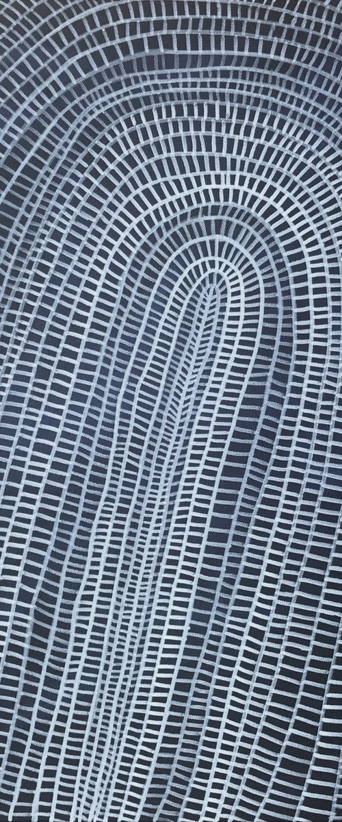 Woven Basket III by Jennifer Bell