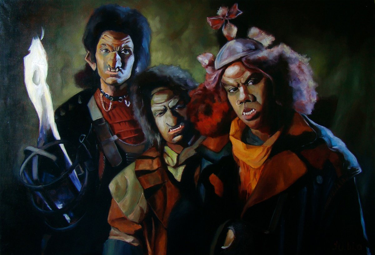 Photorealistic Oil Painting , You