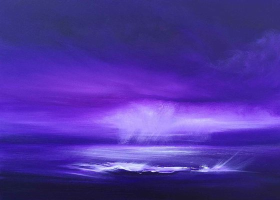 Amethyst Squall -  Seascape