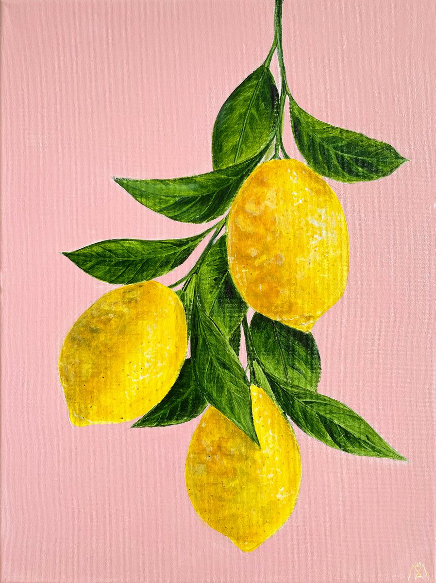Calabrian lemons by Maiia Axton Studio