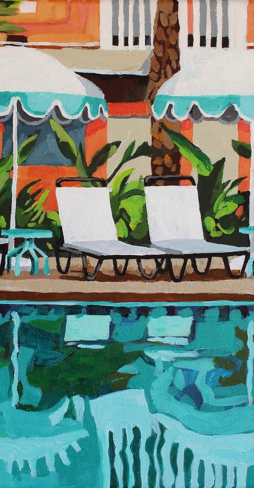 Reflections in a Pool by Melinda Patrick