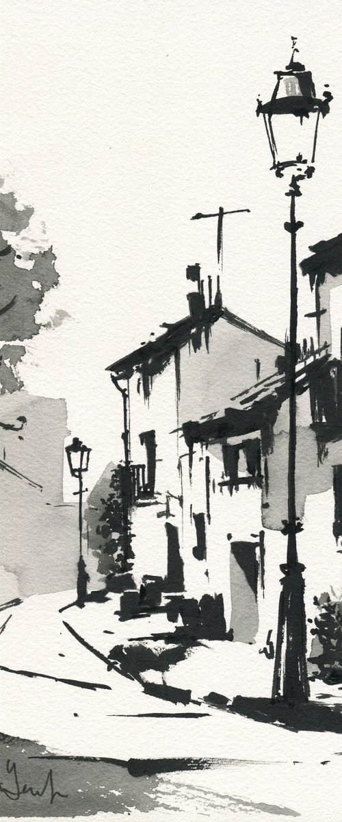 A Street in the Sun by Alexeï Yakurin