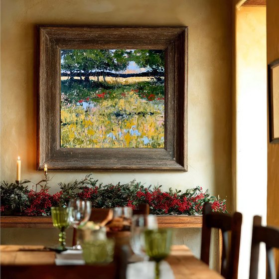 Summer Meadow in the Cotswolds