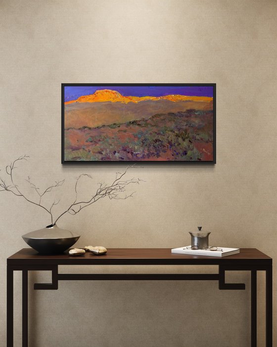 Before the Dusk. Desert