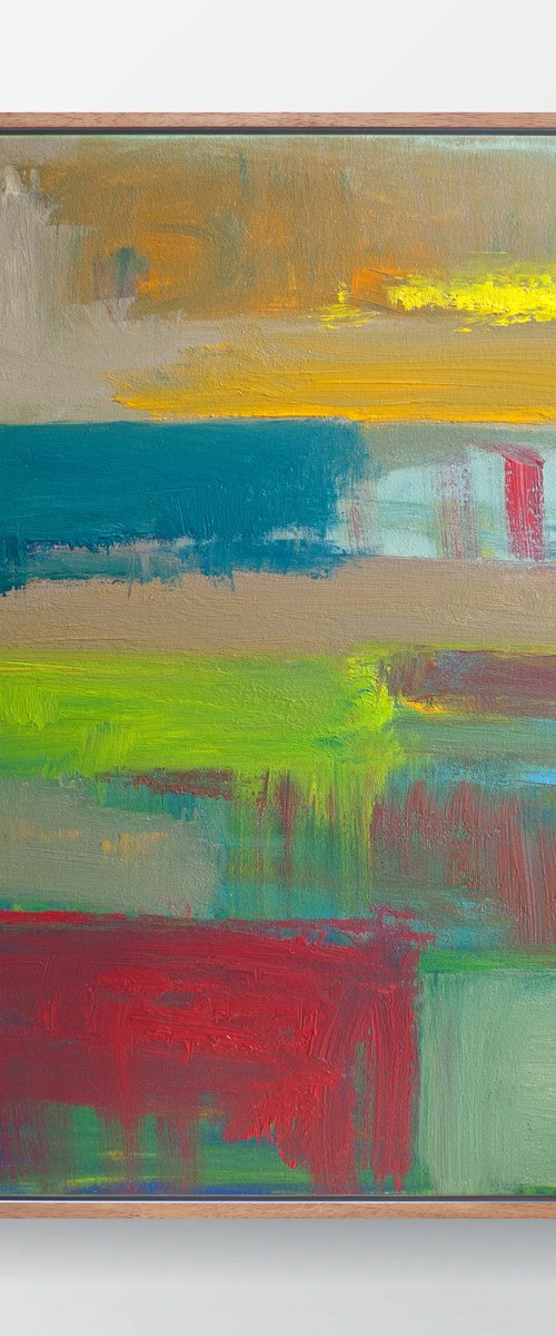 Amber Solaris - Abstract Seascape by Thomas Hjelm