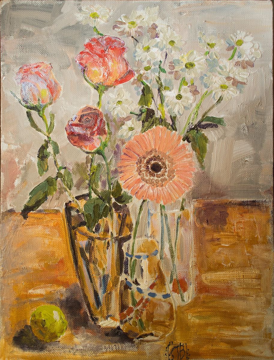 Three bouquets by Vlada Lisowska