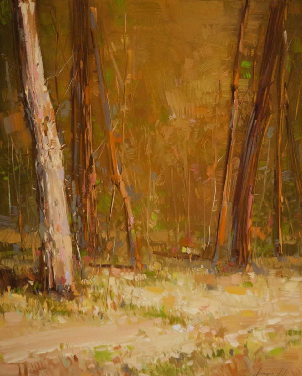 Fall Landscape oil painting