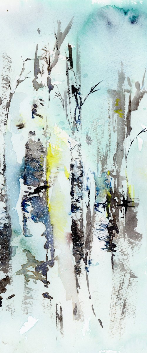Birches II by Alex Tolstoy