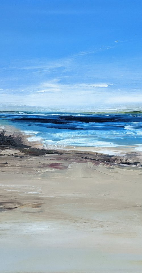Devon beachscape by Jo Earl