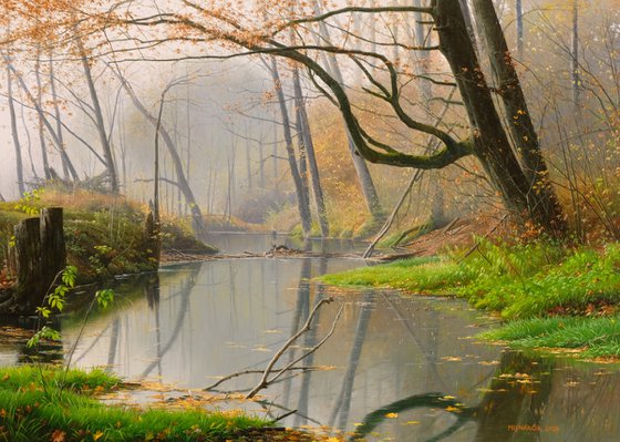 Peaceful autumn landscape